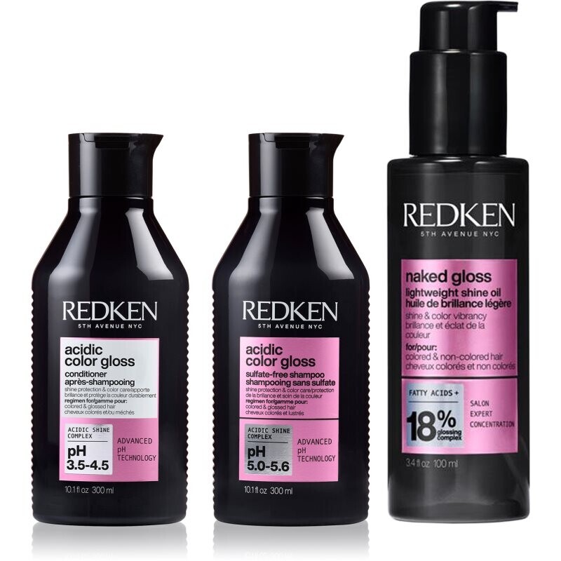 Redken Acidic Color Gloss set for colour protection