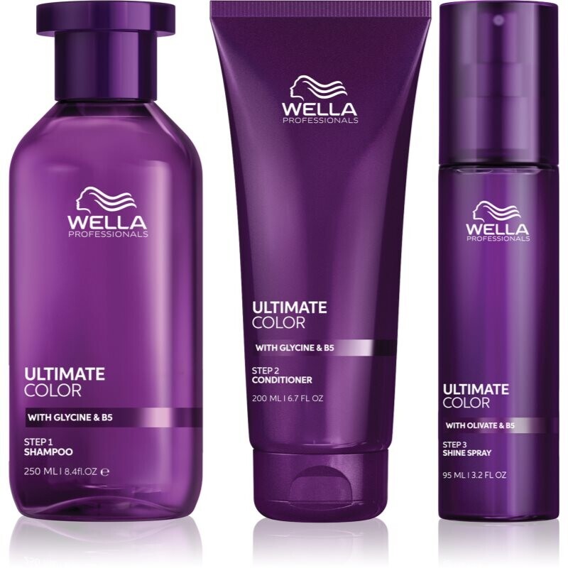 Wella Professionals Ultimate Color sada set for colour-treated hair 3 pc
