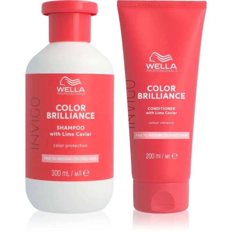 Wella Professionals Invigo Color Brilliance set for colour-treated hair 2 pc