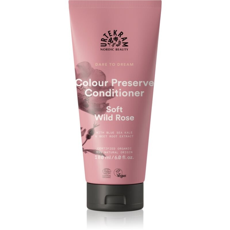 Urtekram Soft Wild Rose conditioner for coloured hair 180 ml