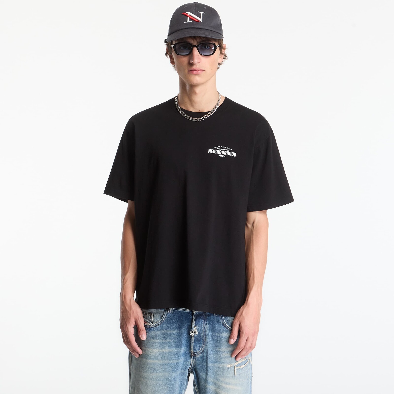 T-shirt NEIGHBORHOOD Nh . Tee Ss-1 Black S