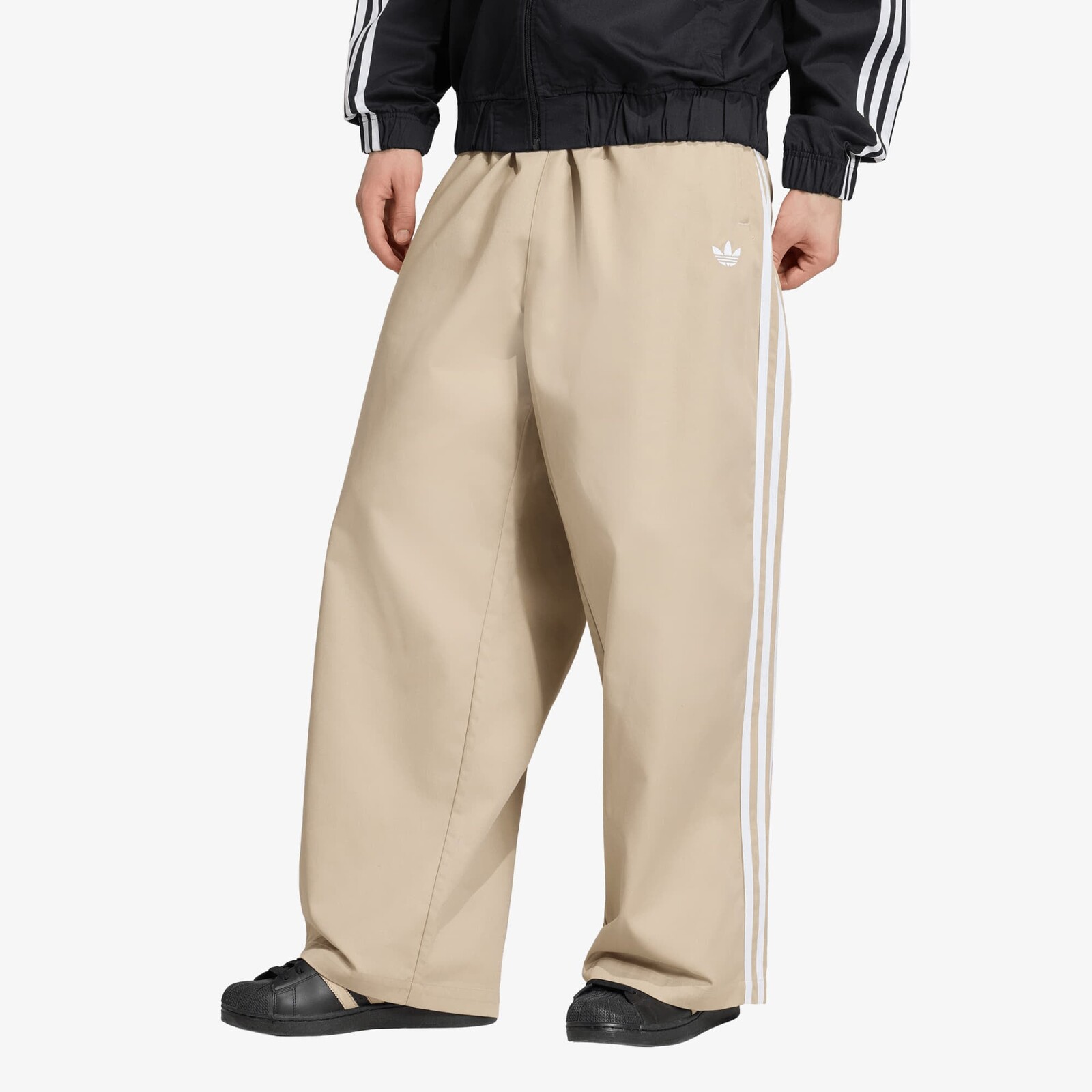 Pants adidas Adicolor SST Cotton Twill Pants Khaki Three L