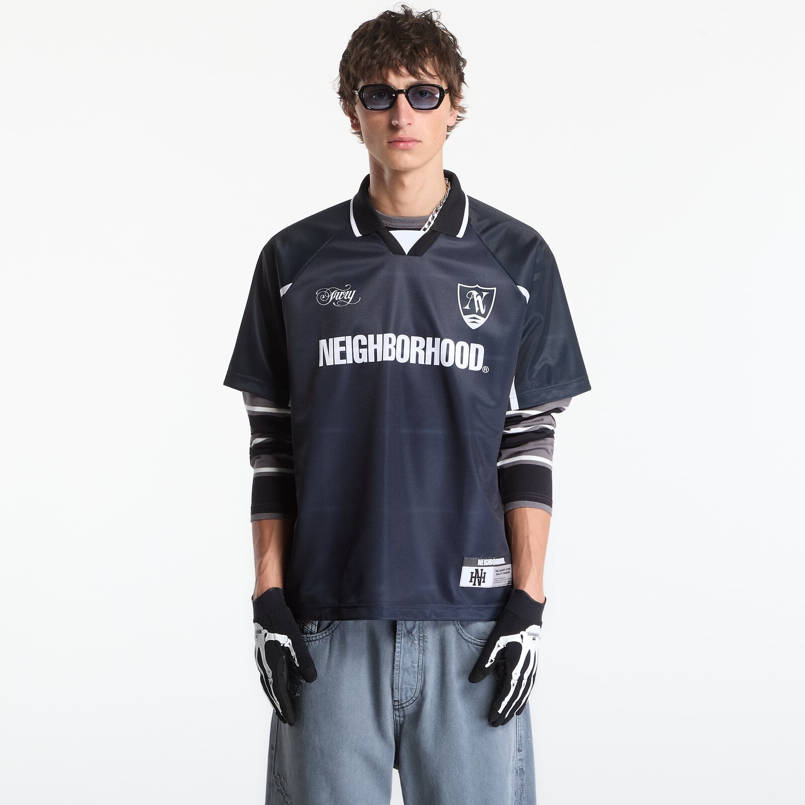 T-shirt NEIGHBORHOOD Game Shirt Ss Charcoal S
