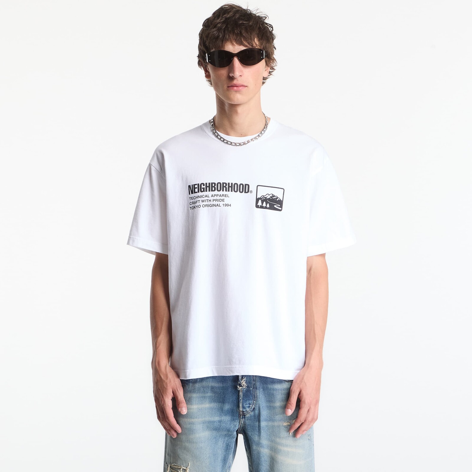 T-shirt NEIGHBORHOOD Nh . Tee Ss-10 White XL