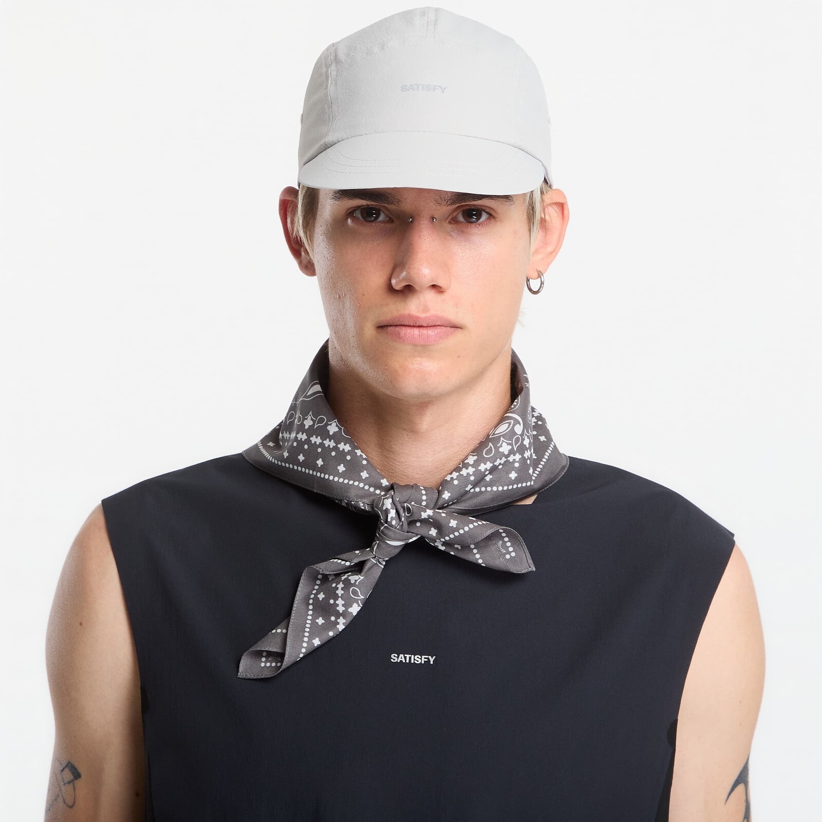 Satisfy PeaceShell Cordura Trail Cap Light Grey Universal
