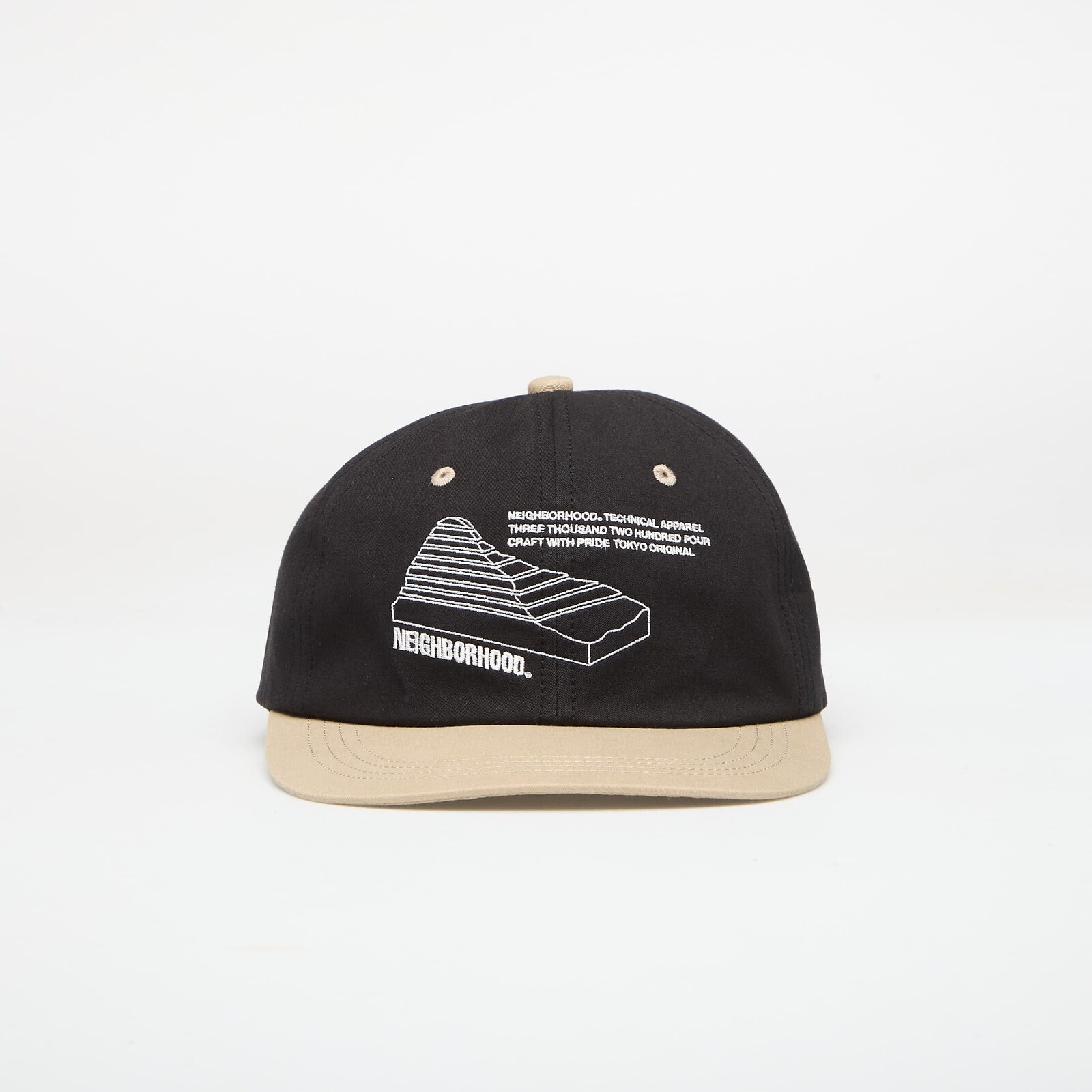 NEIGHBORHOOD Bicolor Dad Cap Black Universal