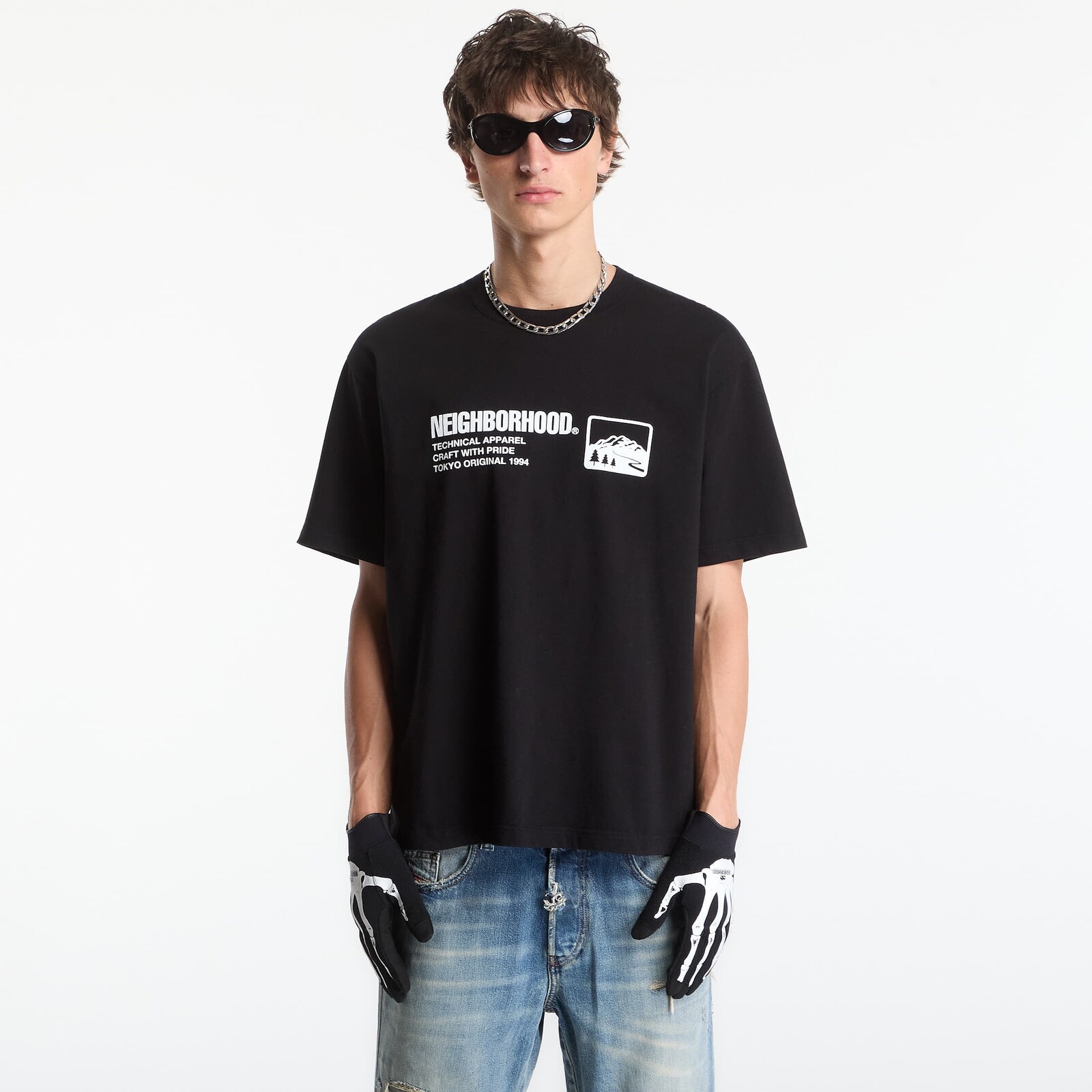 T-shirt NEIGHBORHOOD Nh . Tee Ss-10 Black L