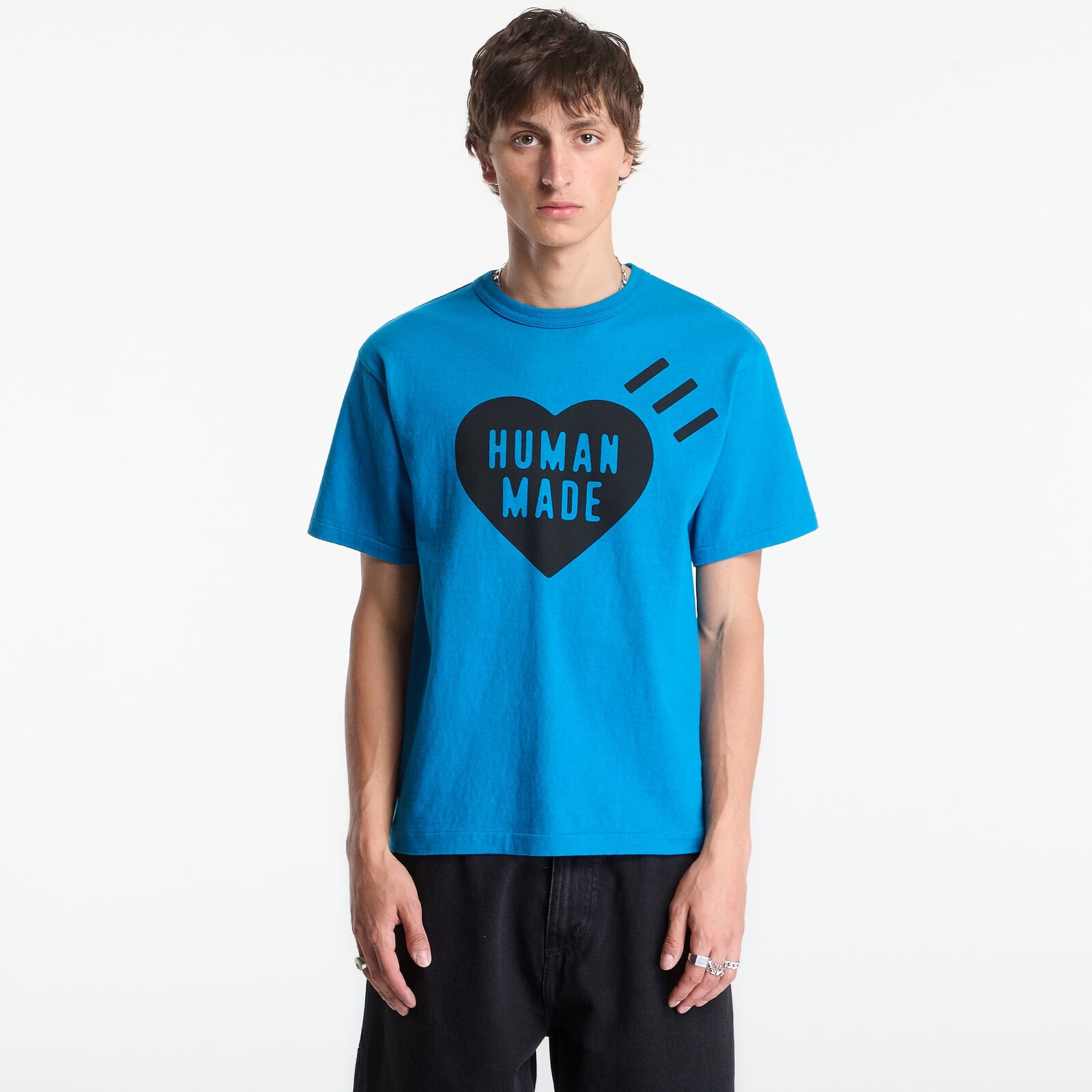 T-shirt HUMAN MADE Color T-Shirt UNISEX Blue L