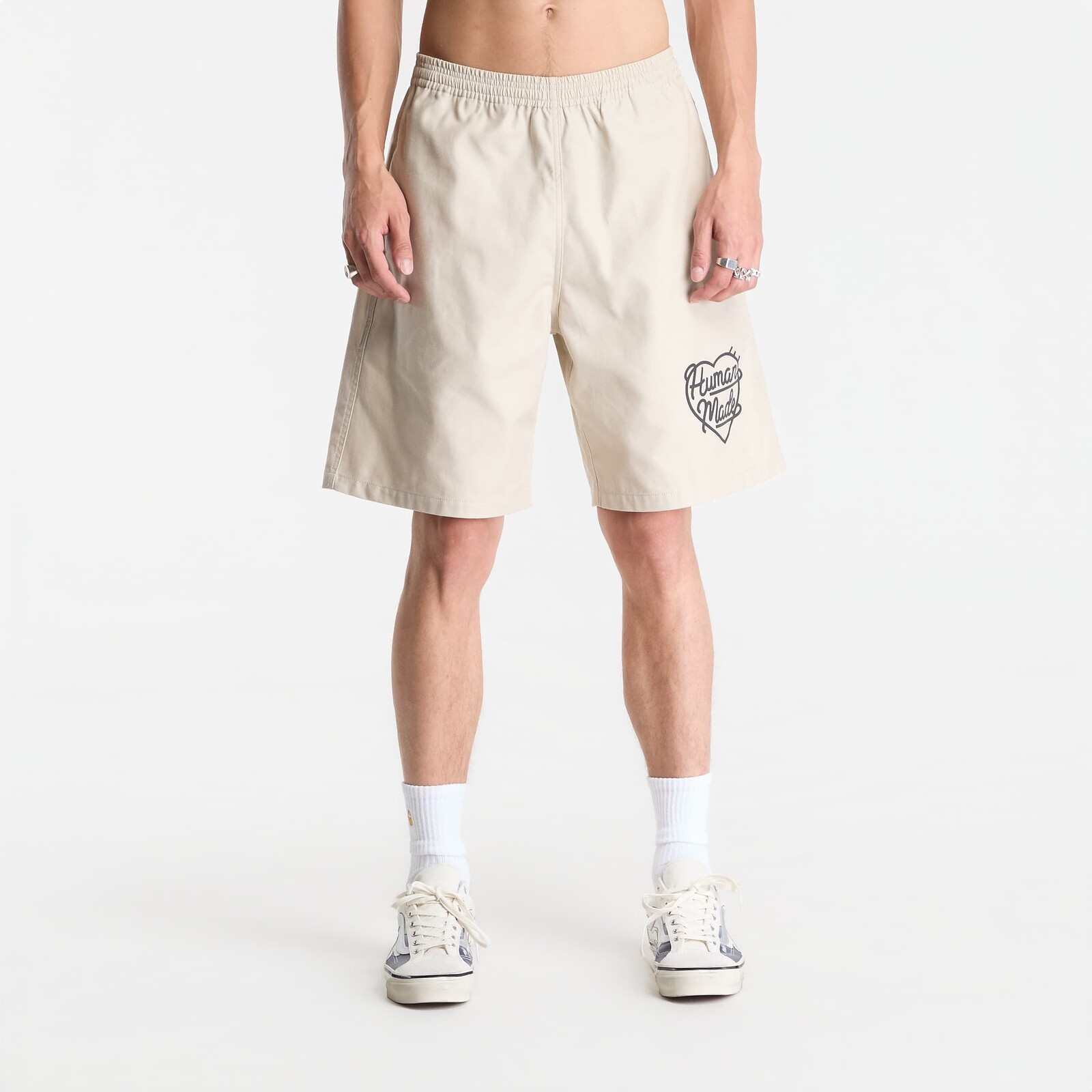 HUMAN MADE Beach Shorts Beige S