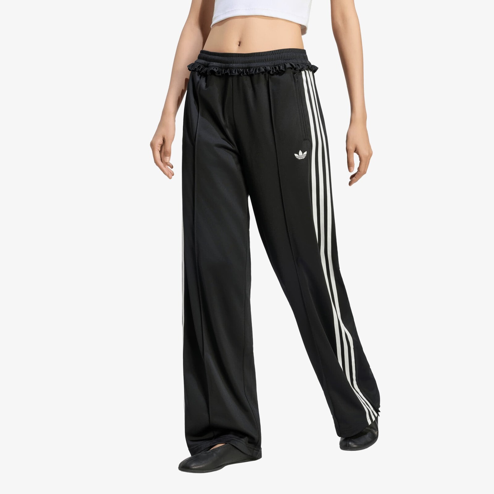 Pants adidas Pleated Firebird Track Pants Black M