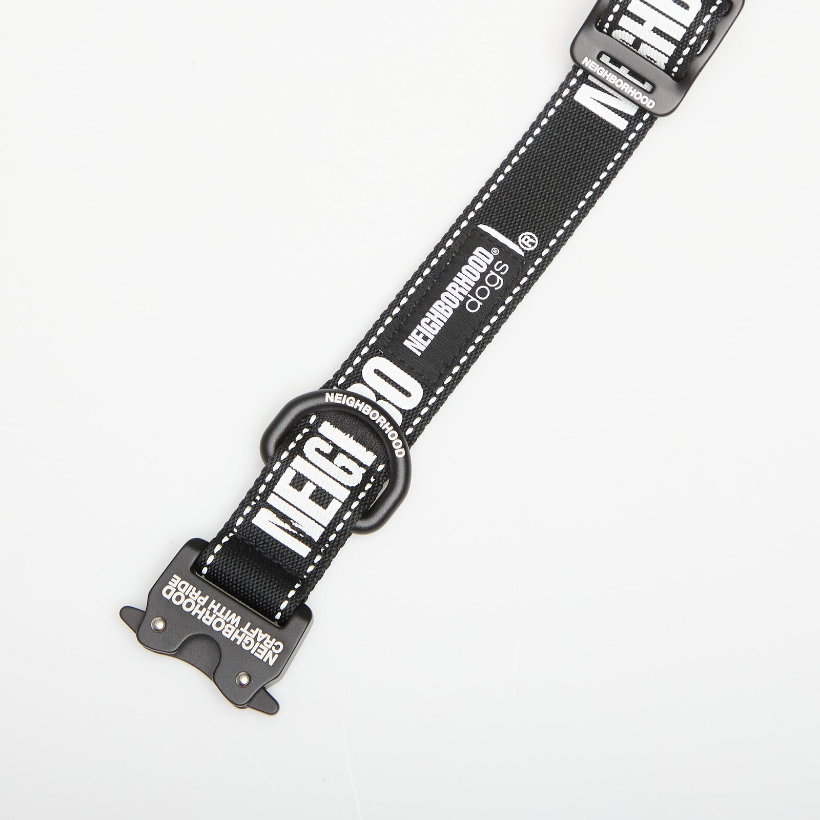 NEIGHBORHOOD Dog Collar Wide Black Universal