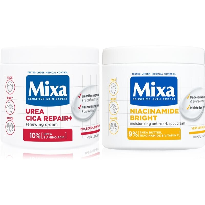Mixa Sensitive Skin Expert set for skin regeneration