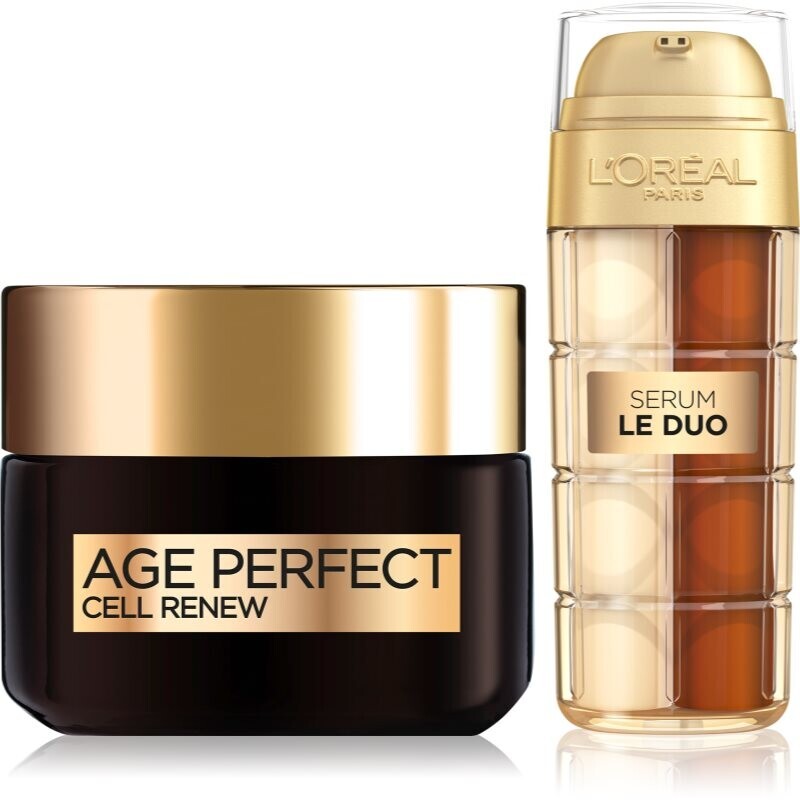 L’Oréal Paris Age Perfect set with anti-ageing effect