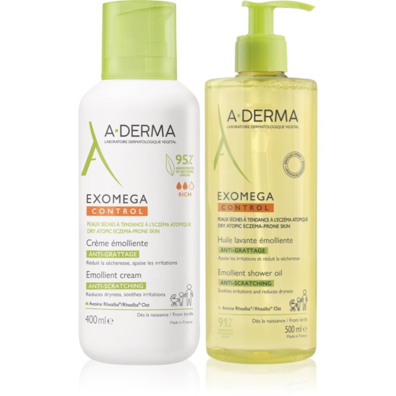 A-Derma Exomega set for dry to atopic skin