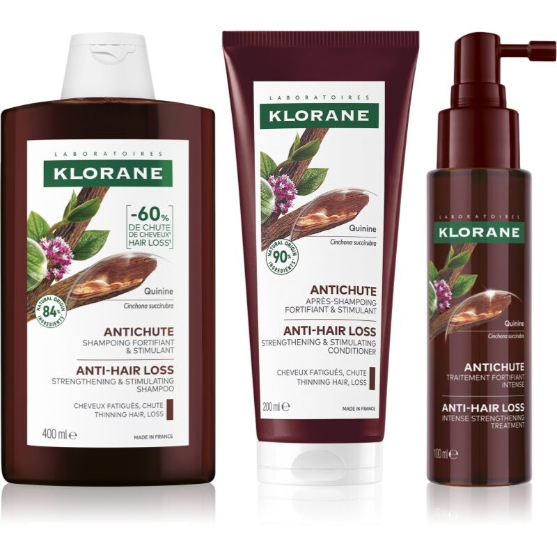 Klorane Quinine Chinin set against hair loss