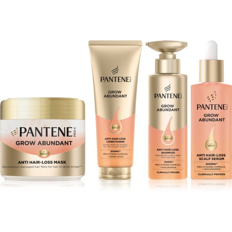 Pantene Grow Abundant set for hair and scalp