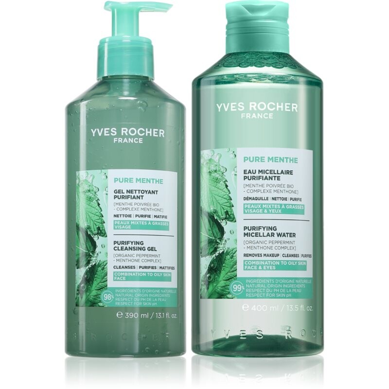 Yves Rocher Pure Menthe set for the face