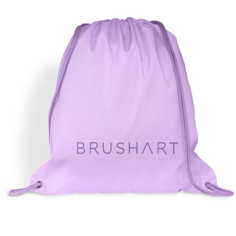 BrushArt Accessories Gym sack lilac drawstring bag Lilac 34x39 cm
