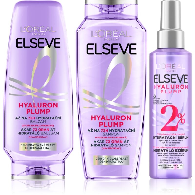 L’Oréal Paris Elseve Hyaluron Plump set for hair