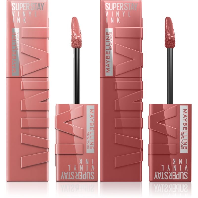 MAYBELLINE NEW YORK SuperStay Vinyl Ink set for lips