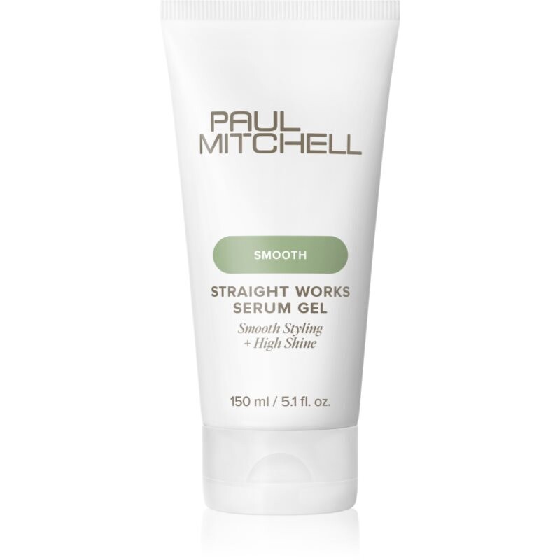 Paul Mitchell Smooth Straight Works Serum Gel gel for straightening and smoothing hair 150 ml