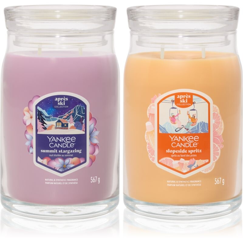 Yankee Candle Seasonal Duo - Summit Stargazing & Slopeside Spritz set