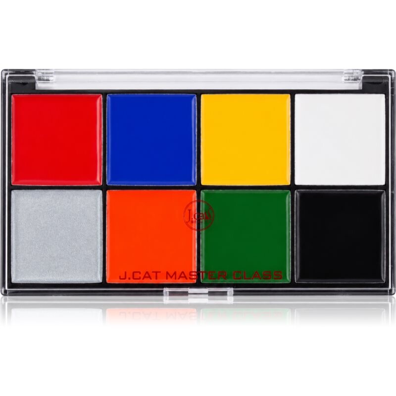 J.Cat Beauty Master Class multipurpose palette for face and body shade 103 Bold Primary 21 g
