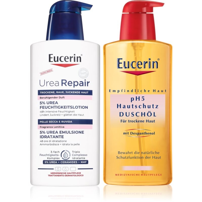 Eucerin UreaRepair set for dry skin