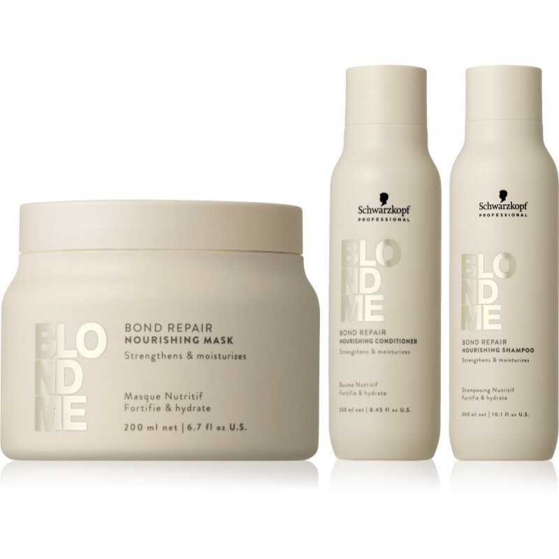Schwarzkopf Professional Blondme set with nourishing effect