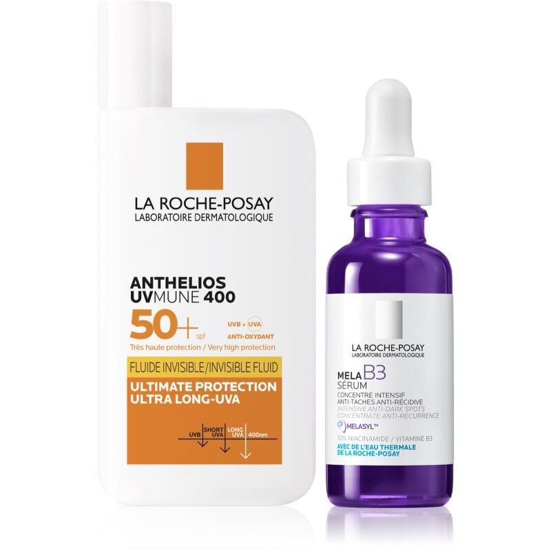 La Roche-Posay Bundles Anthelios + Mela B3 set for pigment spot correction
