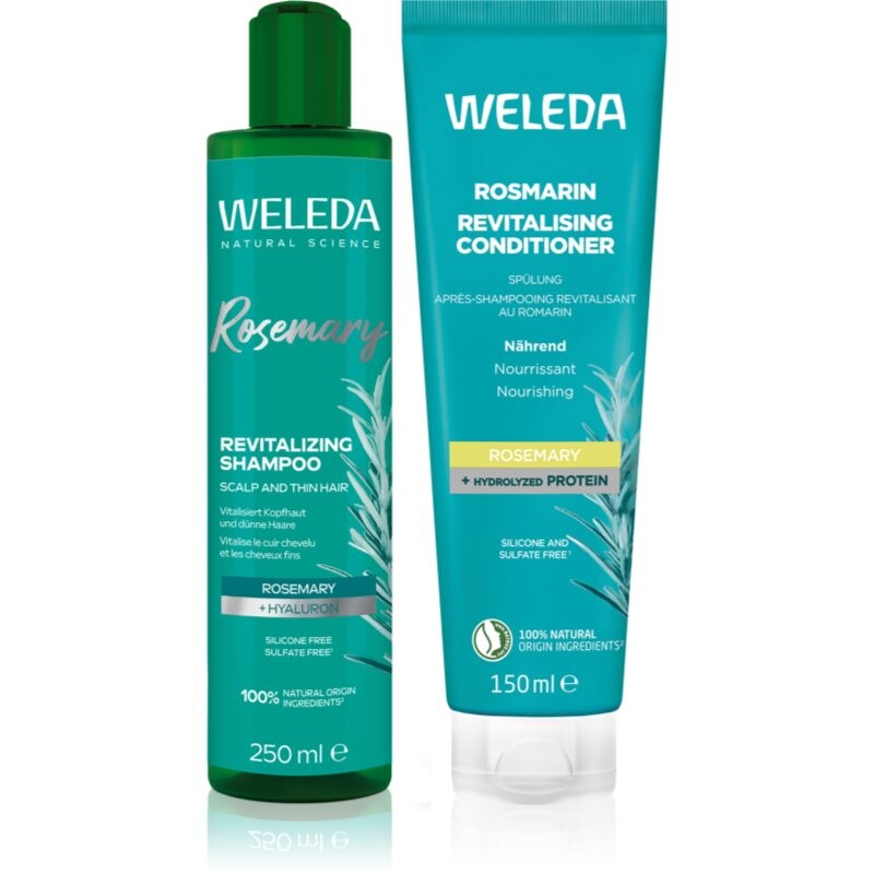 Weleda Rosemary set for hair strengthening