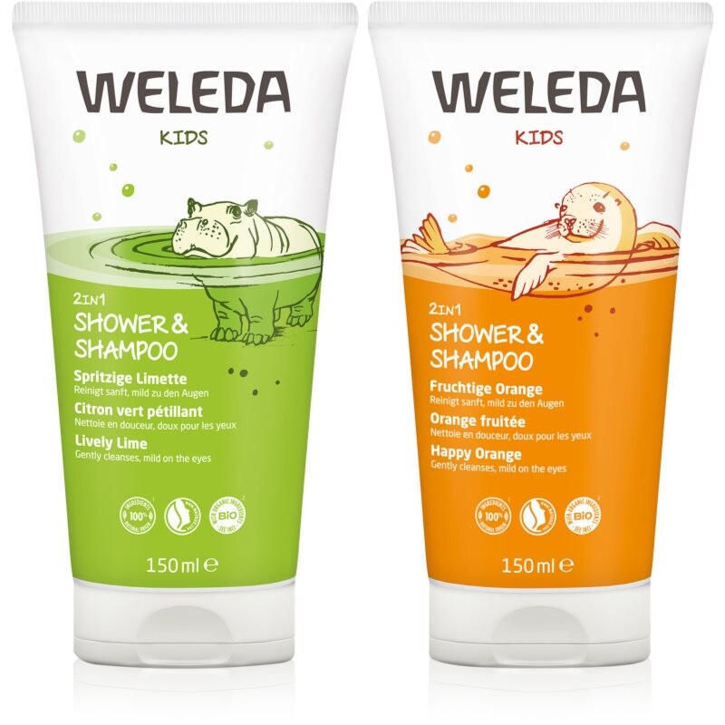 Weleda Kids set for the shower