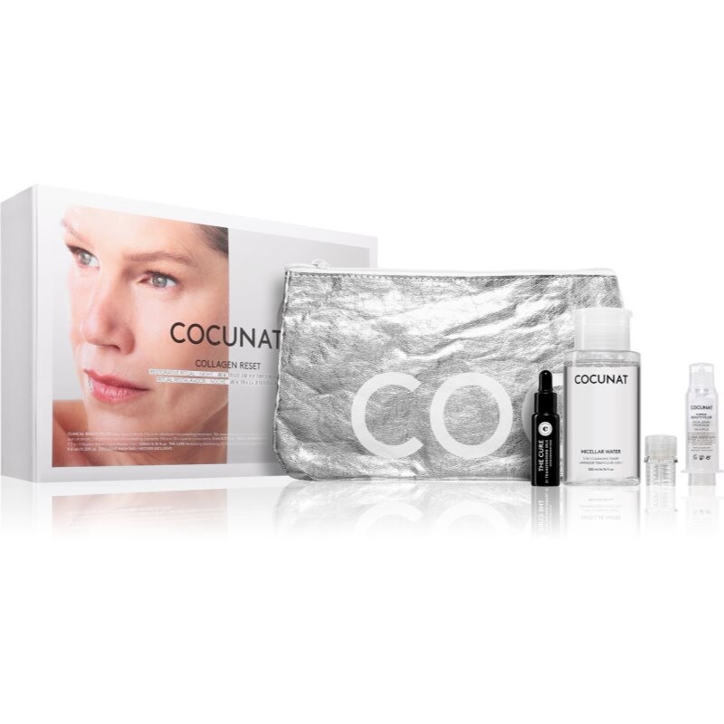 Cocunat Collagen Resset Plus gift set with anti-wrinkle effect for women