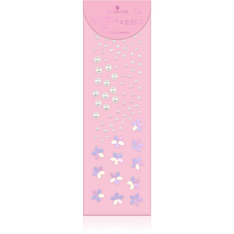 essence GLIMMER IN A BUBBLE stickers for the face 01 Glimmer Glow Up 100 pc