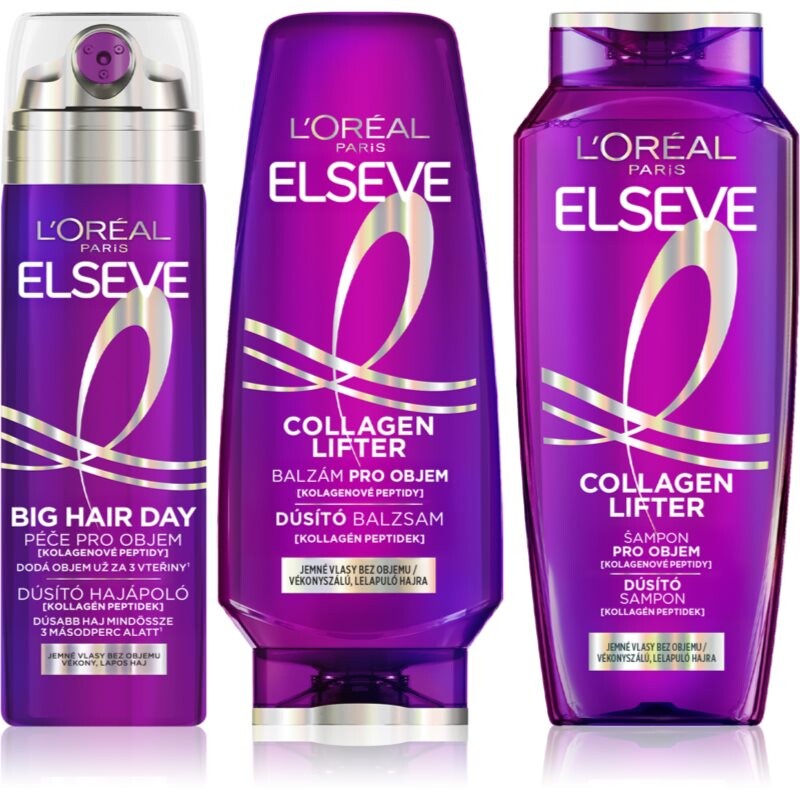 L’Oréal Paris Elseve Collagen Lifter set for hair