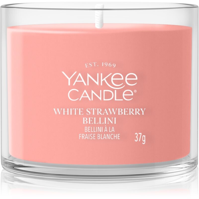 Yankee Candle White Strawberry Bellini votive candle 37 g