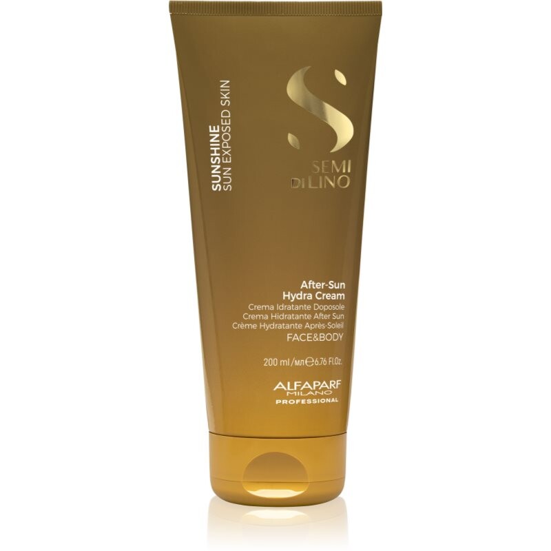 Alfaparf Milano Semi di Lino Sunshine After Sun Hydra Cream face and body moisturiser aftersun 200 ml