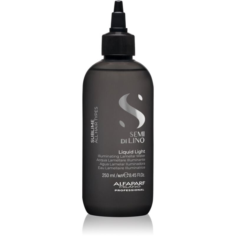 Alfaparf Milano Semi di Lino Sublime Liguid Light hair treatment for shiny and soft hair 250 ml