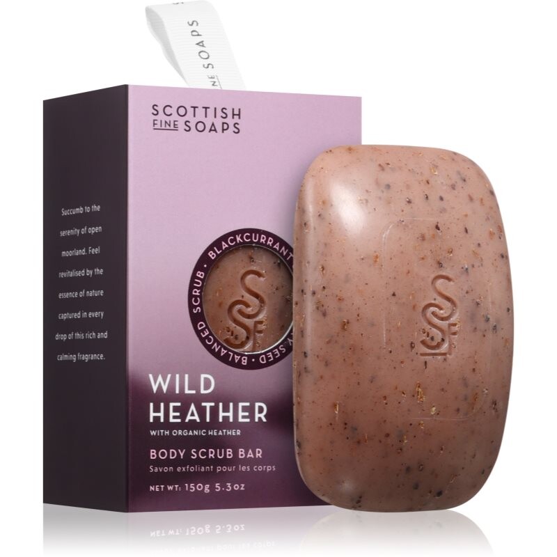 Scottish Fine Soaps Wild Heather exfoliating soap 150 g
