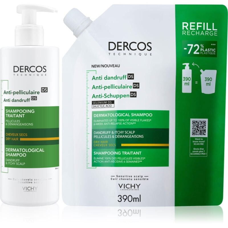 Vichy Dercos Anti-Dandruff set for dandruff for dry hair