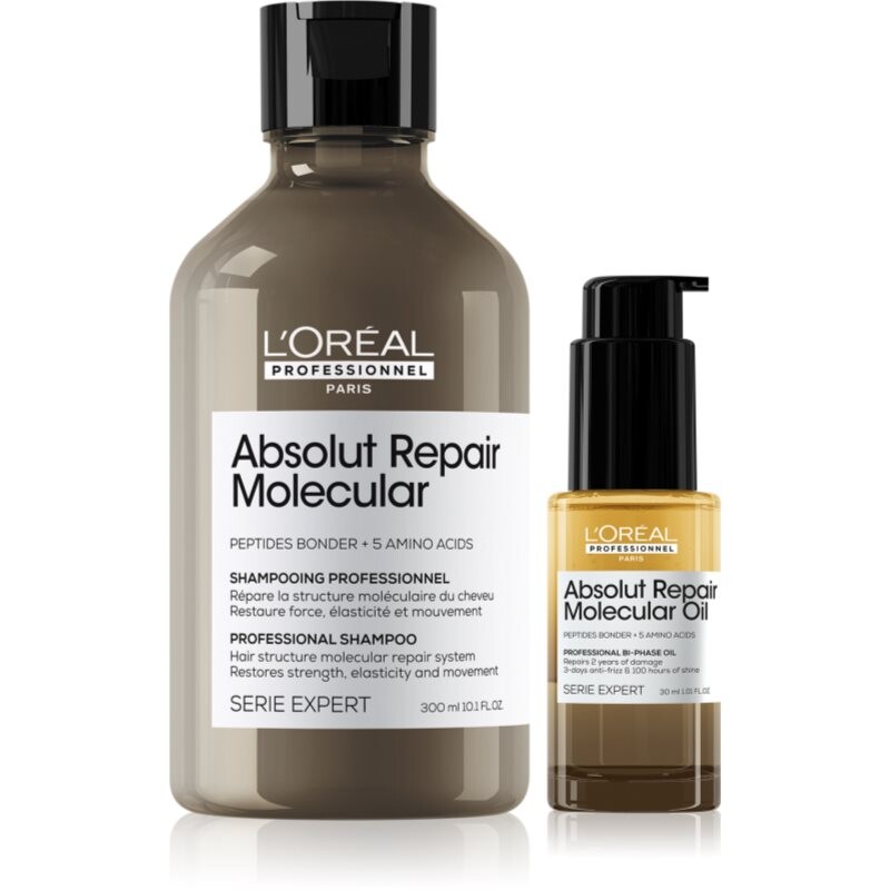 L’Oréal Professionnel Serie Expert Absolut Repair Molecular set for damaged hair