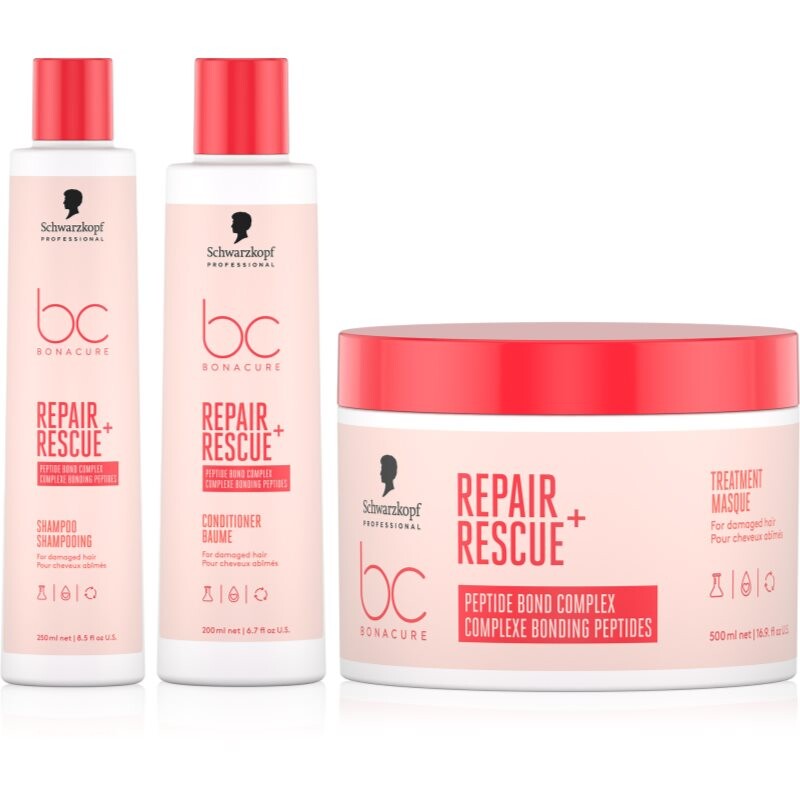 Schwarzkopf Professional BC Bonacure Repair Rescue+ set for damaged hair