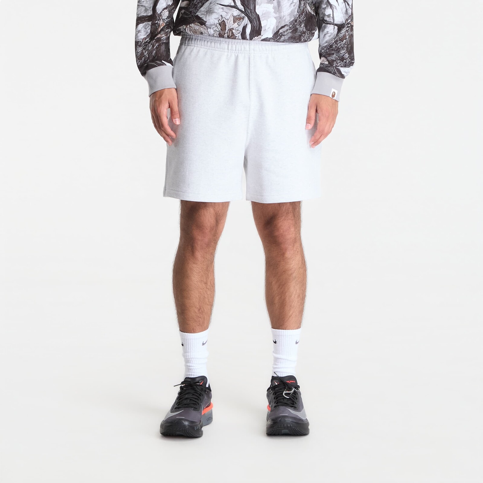 Nike Men's Fleece Shorts Birch Heather XXL