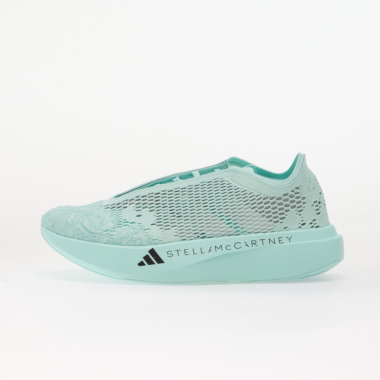 Sneakers adidas by Stella McCartney ADIZERO EVO SL Semi Flash Aqua/ Reflective Silver/ Core Black UK 7