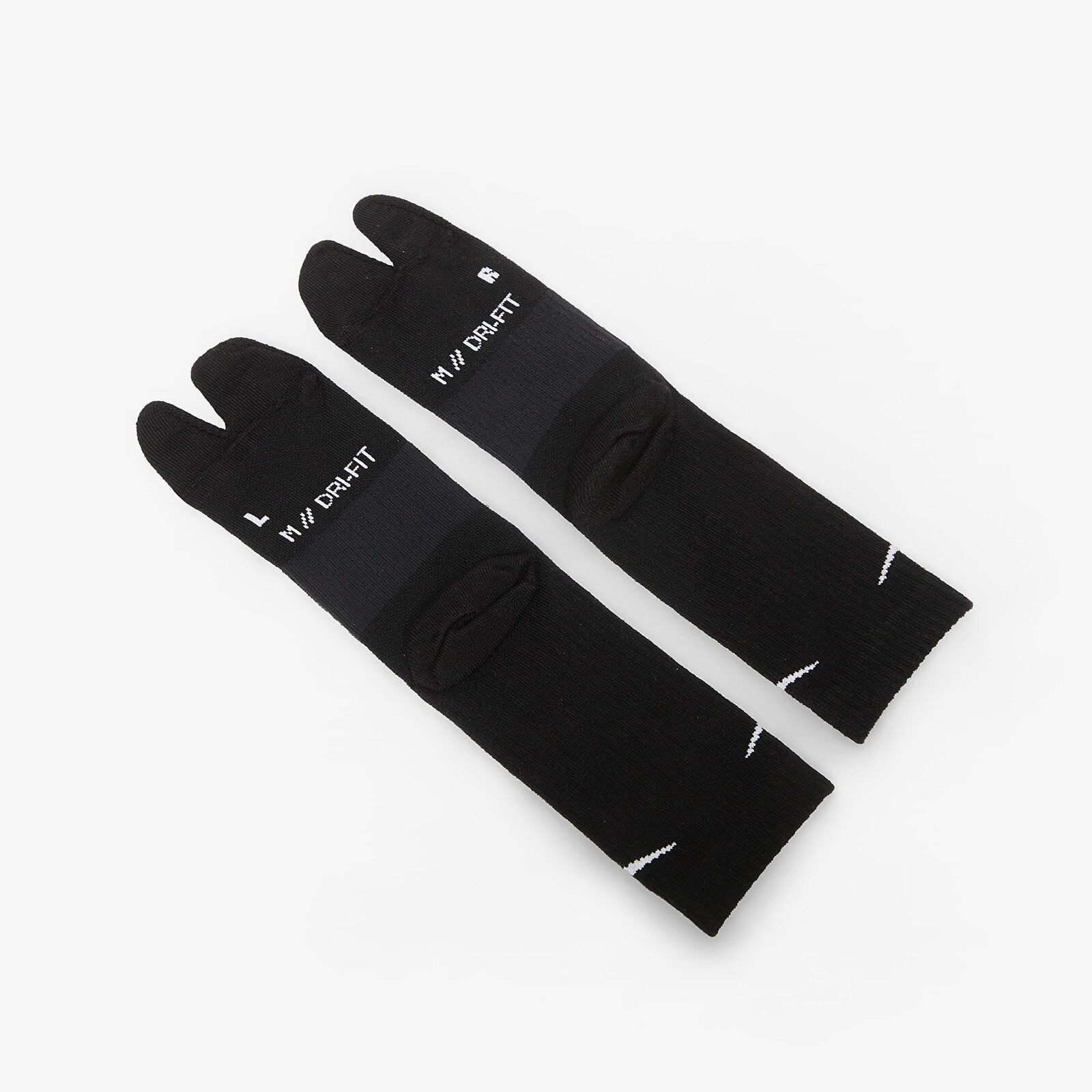 Nike Everyday Plus Lightweight Crew Split-Toe Socks Black/ White M