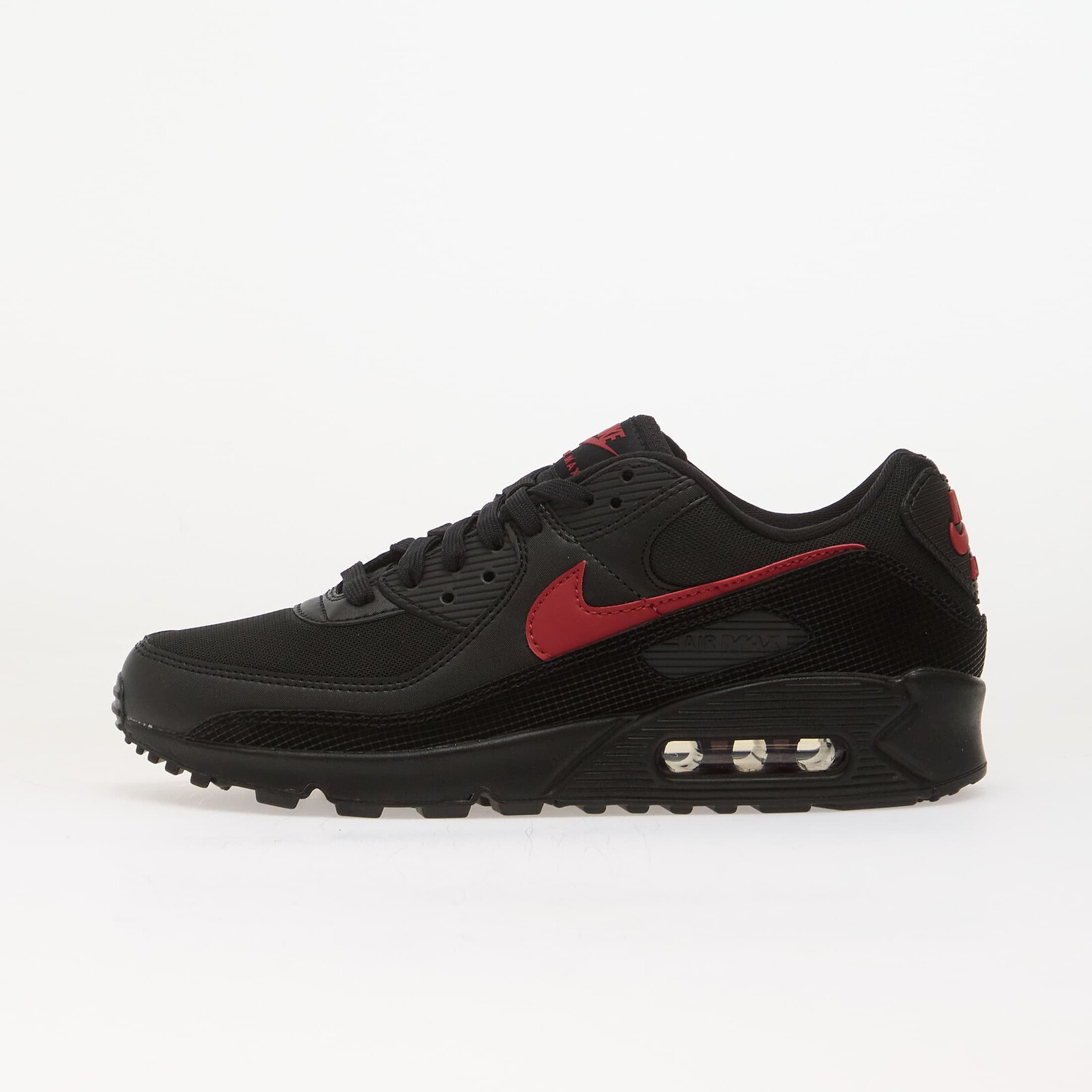 Sneakers Nike Air Max 90 Black/ Tough Red-Black UK 10.5