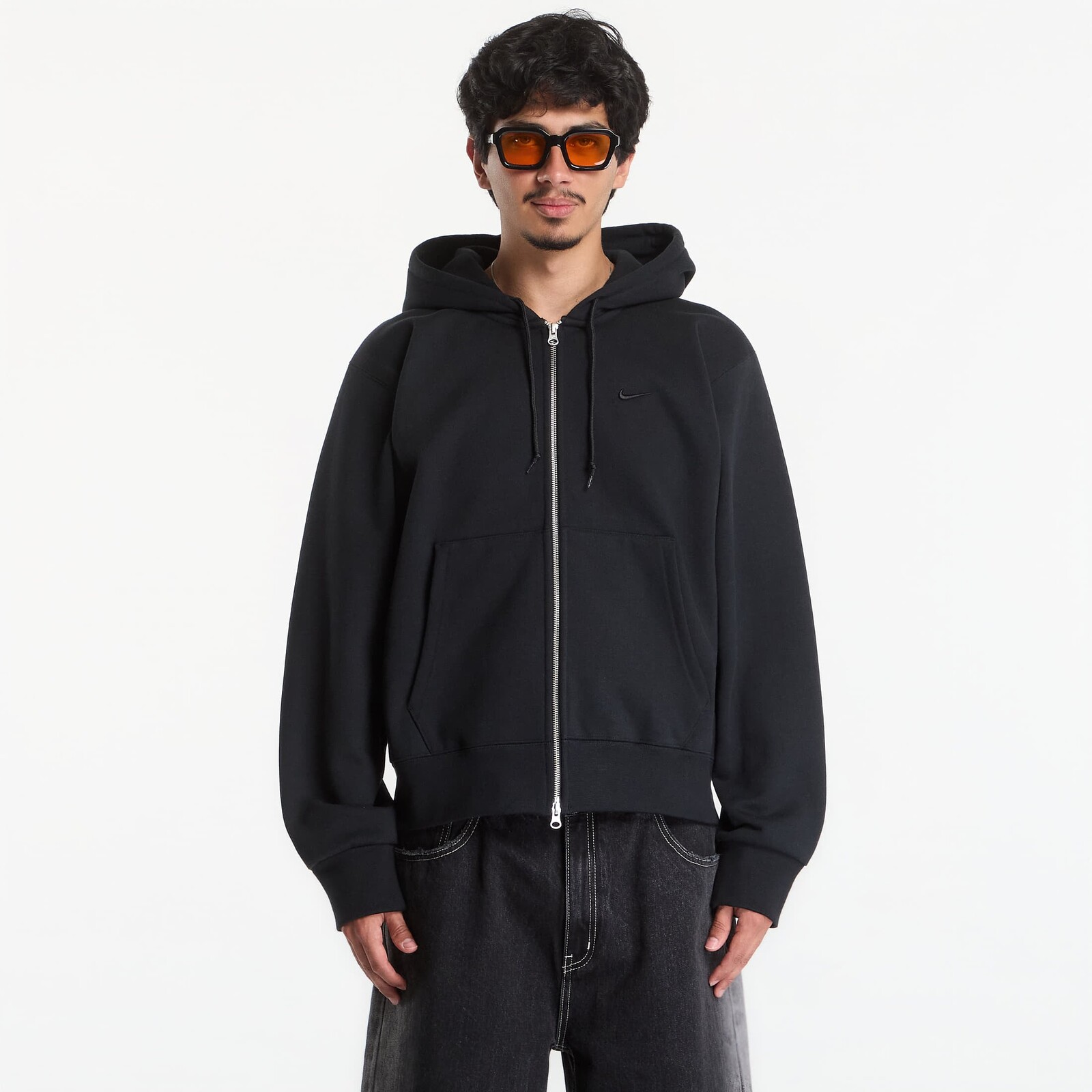 Sweatshirt Nike Men's Fleece Full-Zip Hoodie Black L