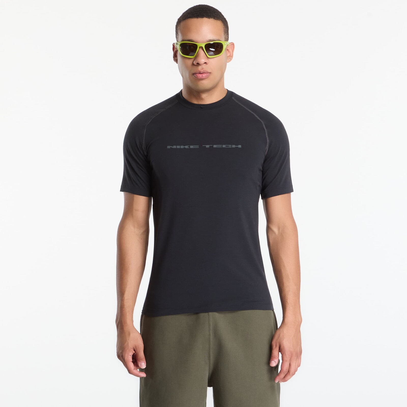 T-shirt Nike Tech Men's Dri-FIT Short-Sleeve Top Black/ Anthracite/ Black XXL