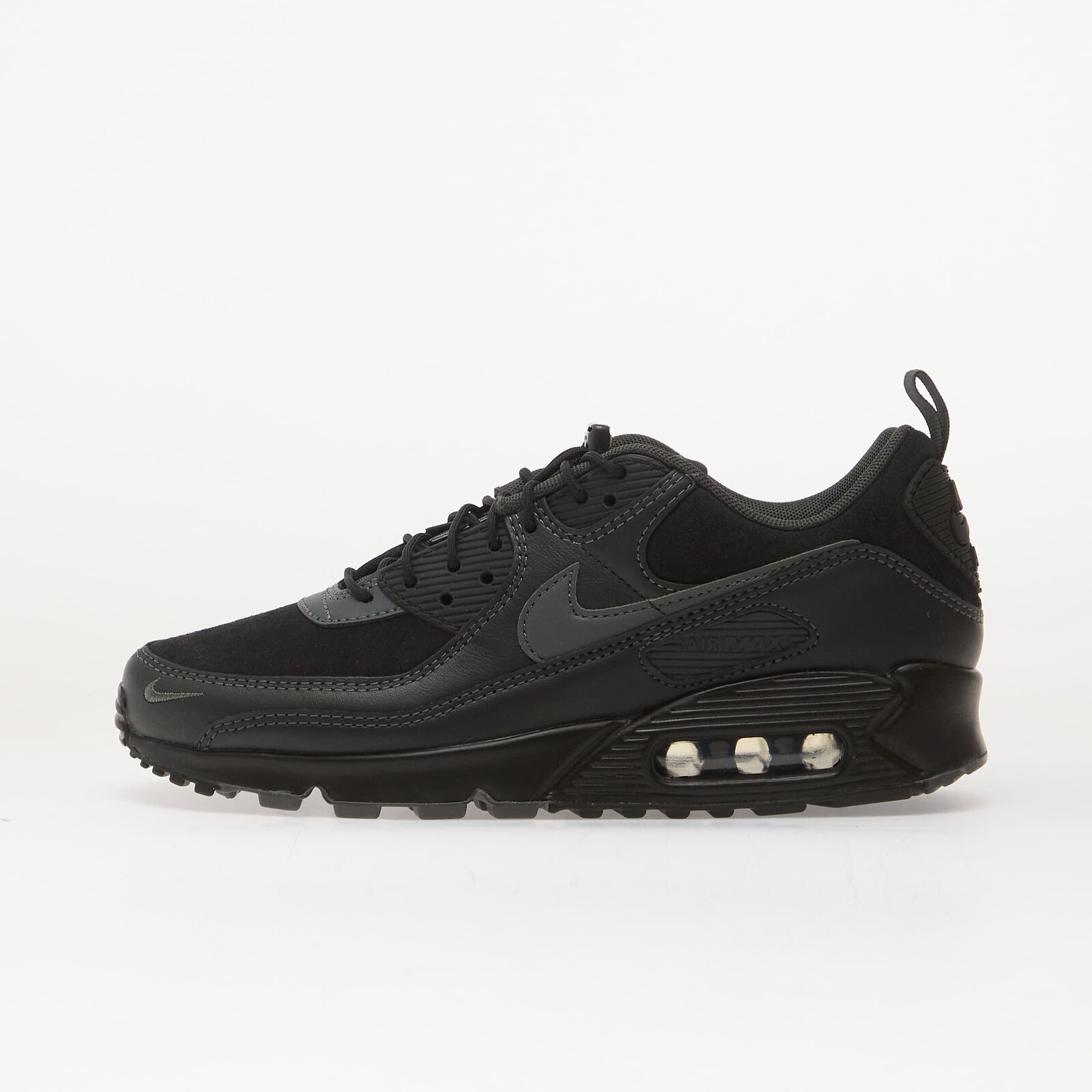 Sneakers Nike Air Max 90 Black/ Iron Grey-Anthracite-Dk Smoke Grey UK 12
