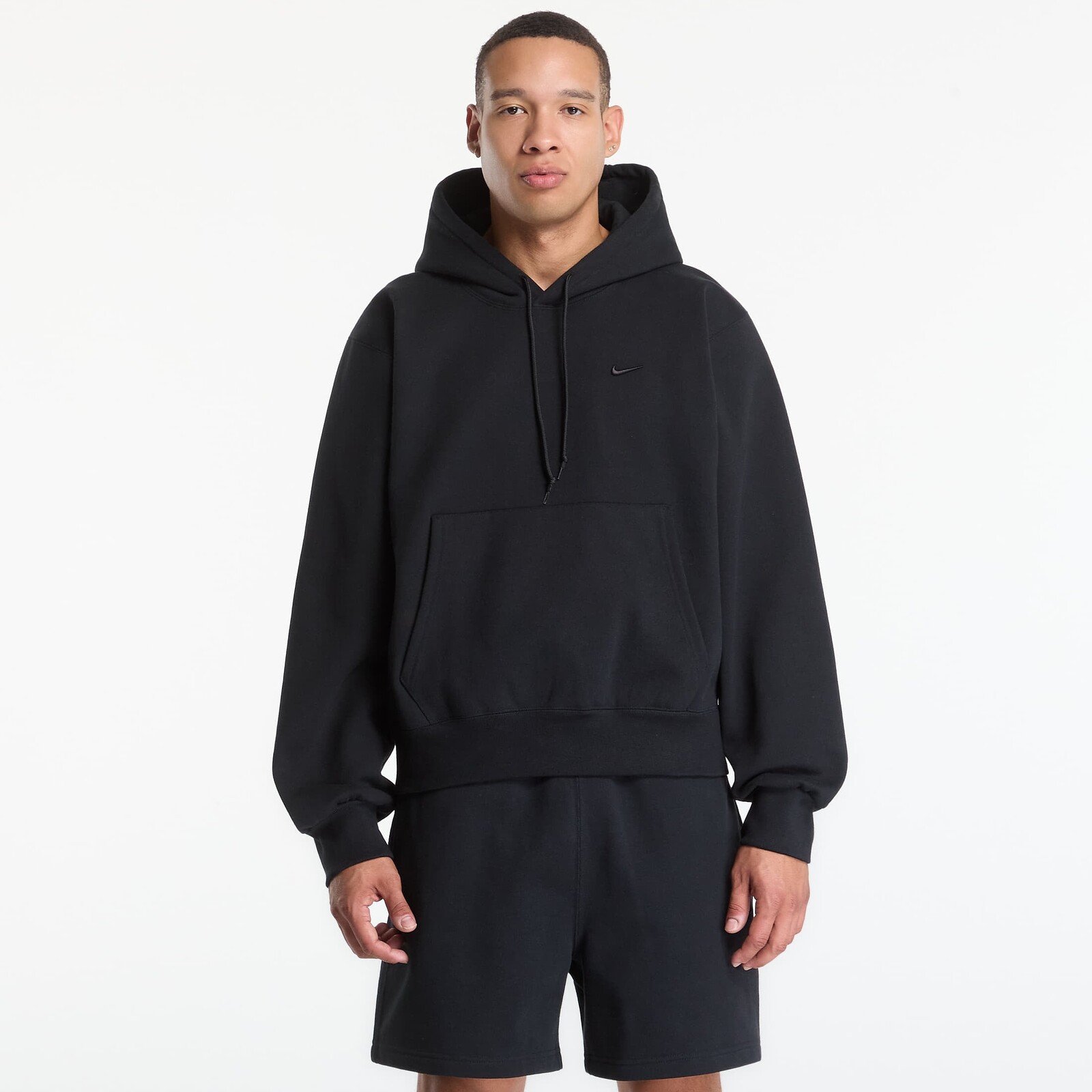 Sweatshirt Nike Men's Fleece Hoodie Black XXL
